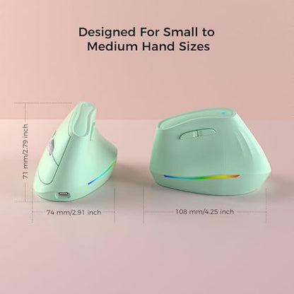 Ergonomic Excellence: KYSONA 57 Wireless Vertical Mouse – Packaging