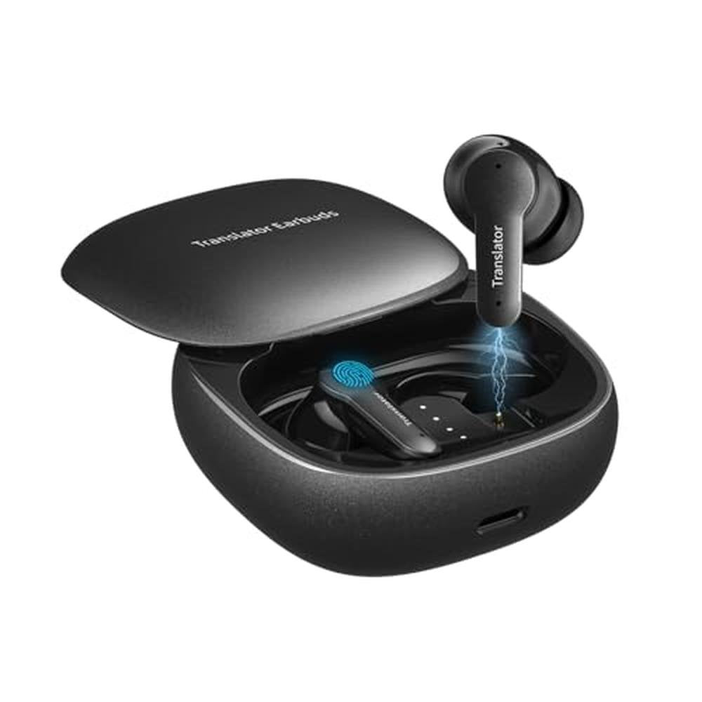 Earbuds Translation: XUPURTLK AI Translator Earbuds – Front View