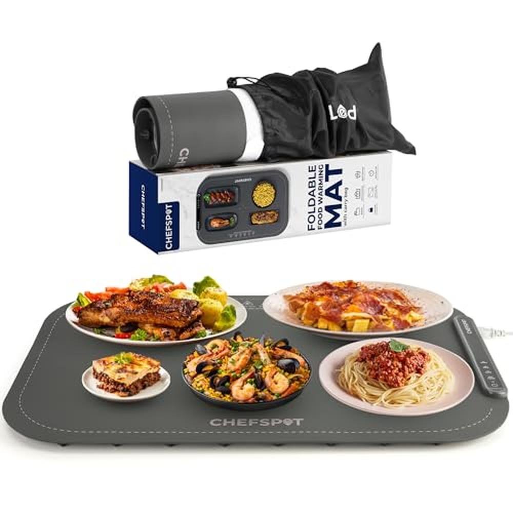 Chefspot Foldable Food Warming Mat – Front View