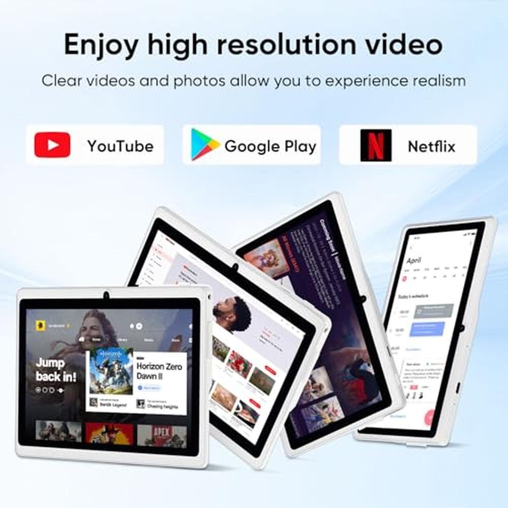 Tablet HNVHNV: Android 15 7-Inch Tablet 9GB RAM 32GB ROM – In Use