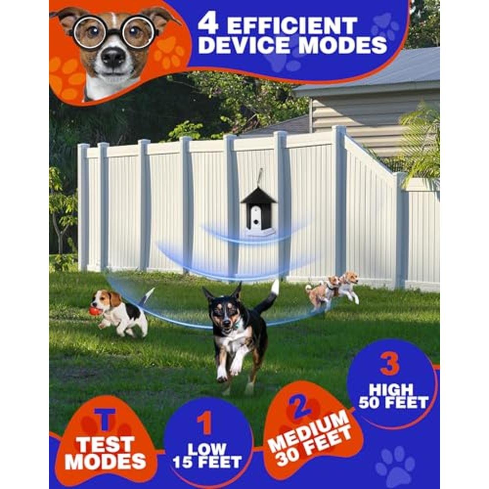 Barking Dog: Anti Barking Device Ultrasonic Dog Barking – Close-up Detail