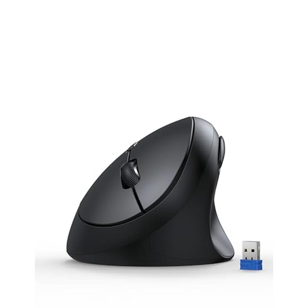 TECKNET Ergonomic Mouse: 4800 DPI 5 Adjustable DPI Levels – Front View