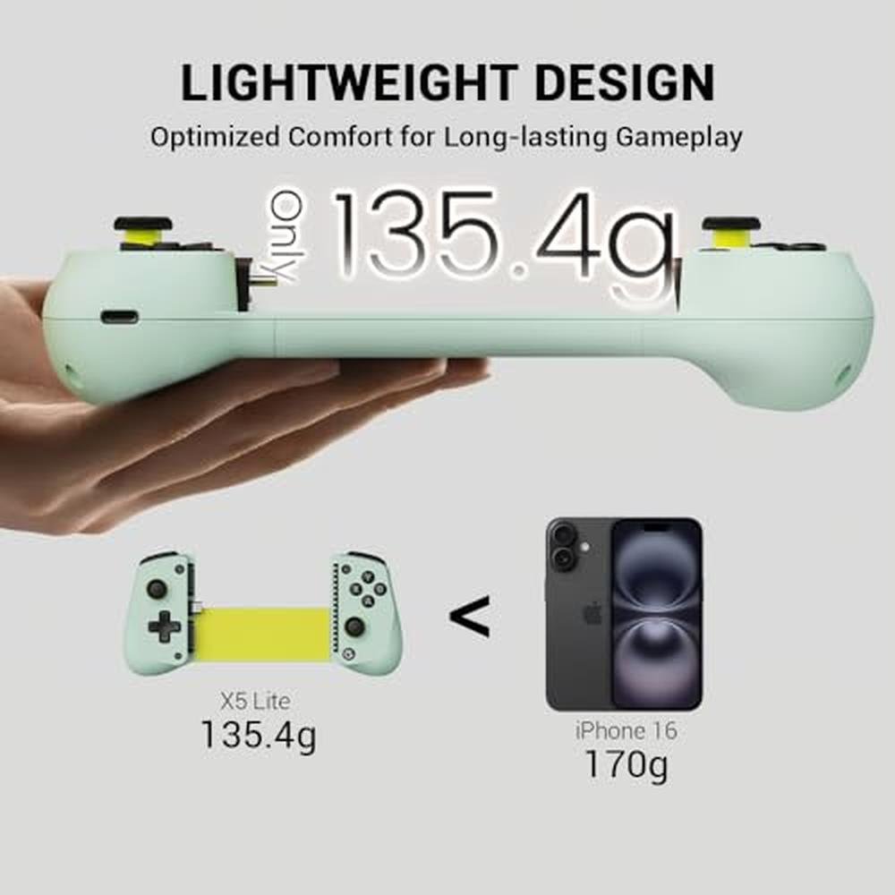 Premium Mobile Gaming Controller – Side View