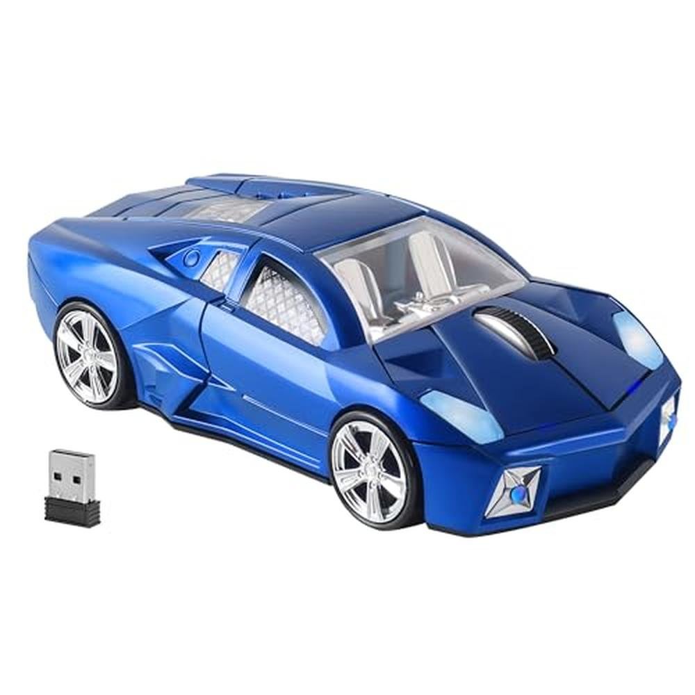 Wireless Car Mouse: Premium Wireless Computer Mouse – Front View