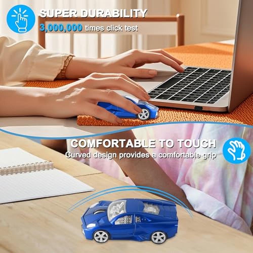 Wireless Car Mouse: Premium Wireless Computer Mouse – Packaging