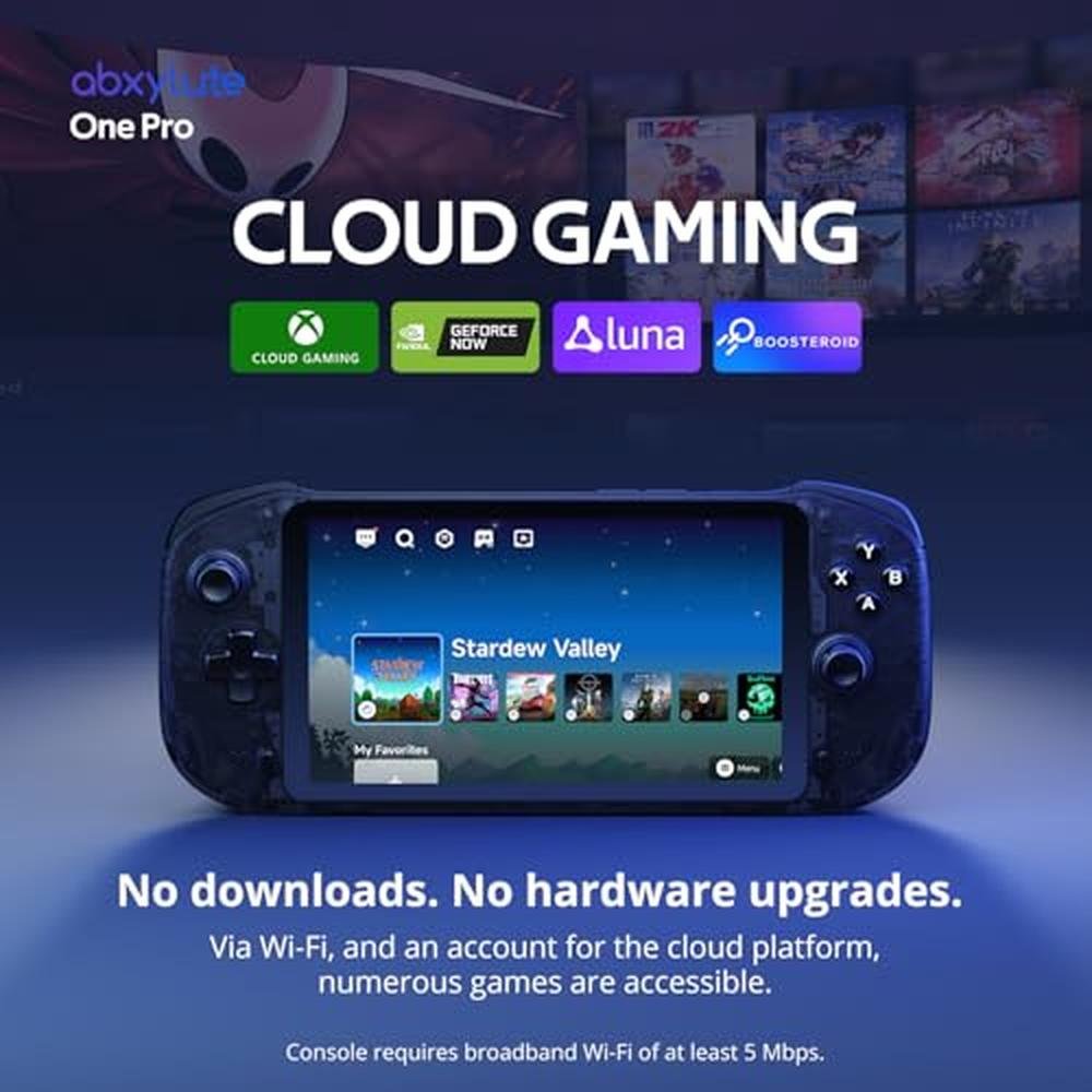 Cloud Handheld Gaming Console – Side View