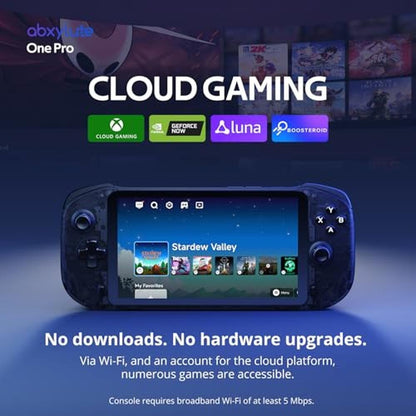 Cloud Handheld Gaming Console – Side View