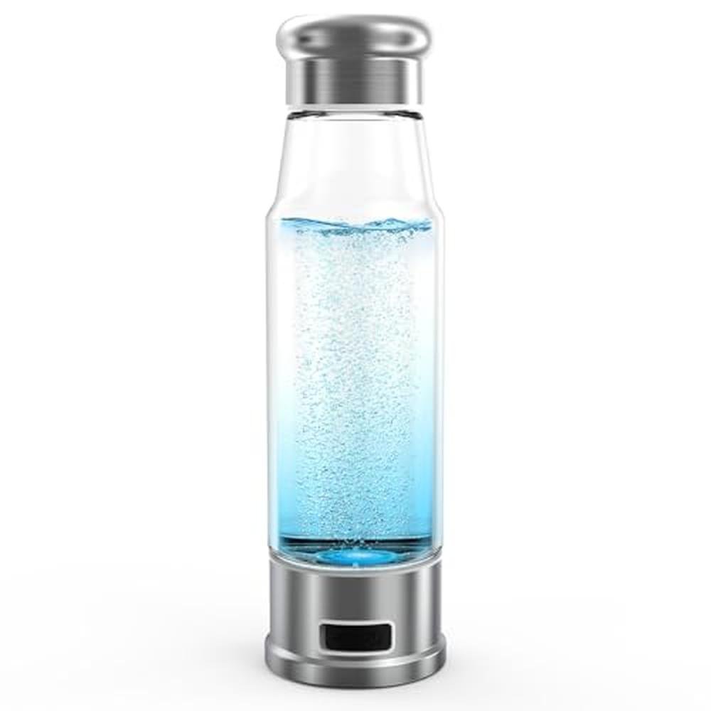 Water Hydrogen Generator: Hydrogen Water Bottle 5-Minute – Front View