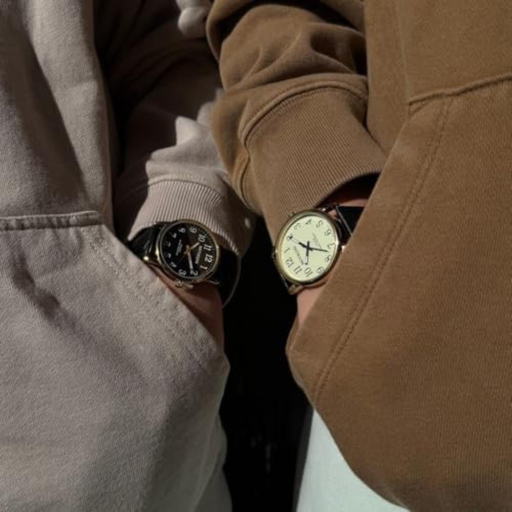Gold Watches: Miykon Casual Analog Watches for Men – In Use