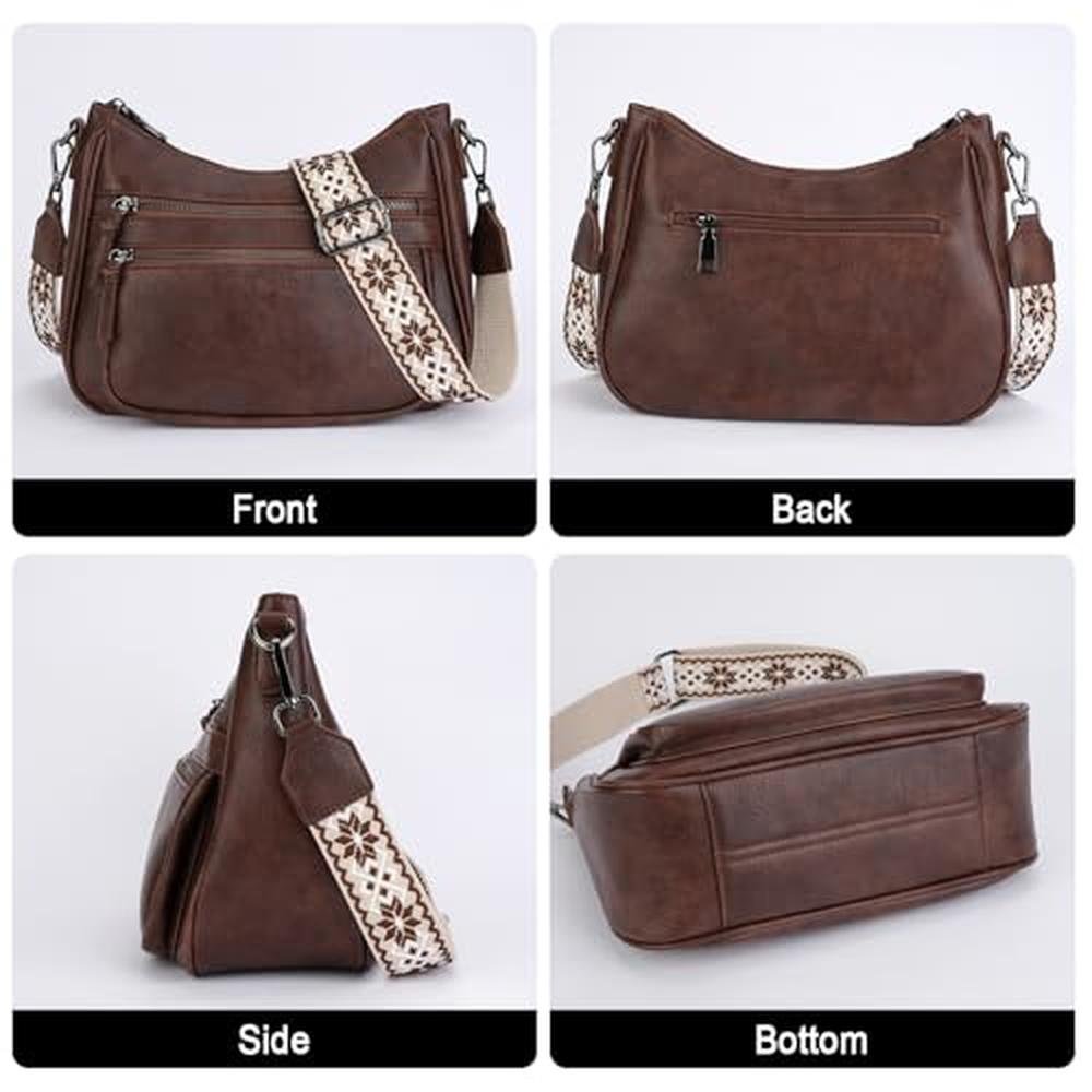 Crossbody Vimuti: VIMUTI Trendy Leather Crossbody Bag – Packaging