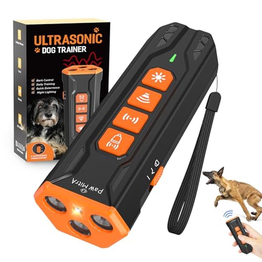 Dog Barking Deterrent: PaW MitrA Ultrasonic Anti Barking – Front View