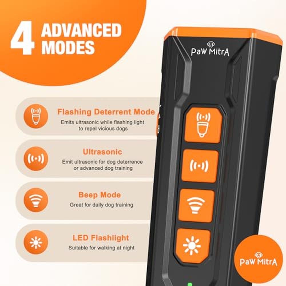 Dog Barking Deterrent: PaW MitrA Ultrasonic Anti Barking – Side View