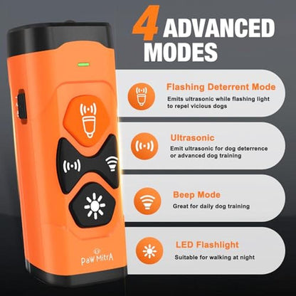 Ultrasonic Dog Bark Control Device – Side View