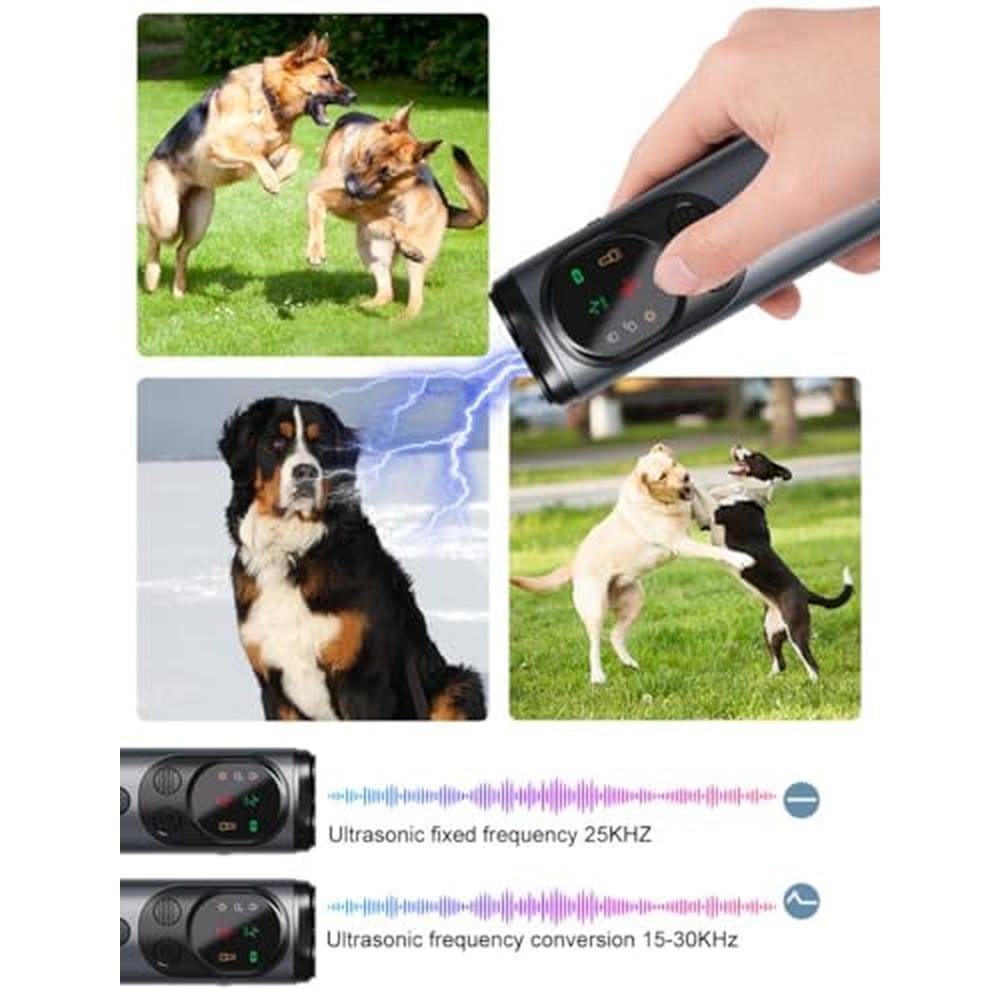 Bark 2025: 2025 Rechargeable Ultrasonic Dog Bark Deterrent – Front View