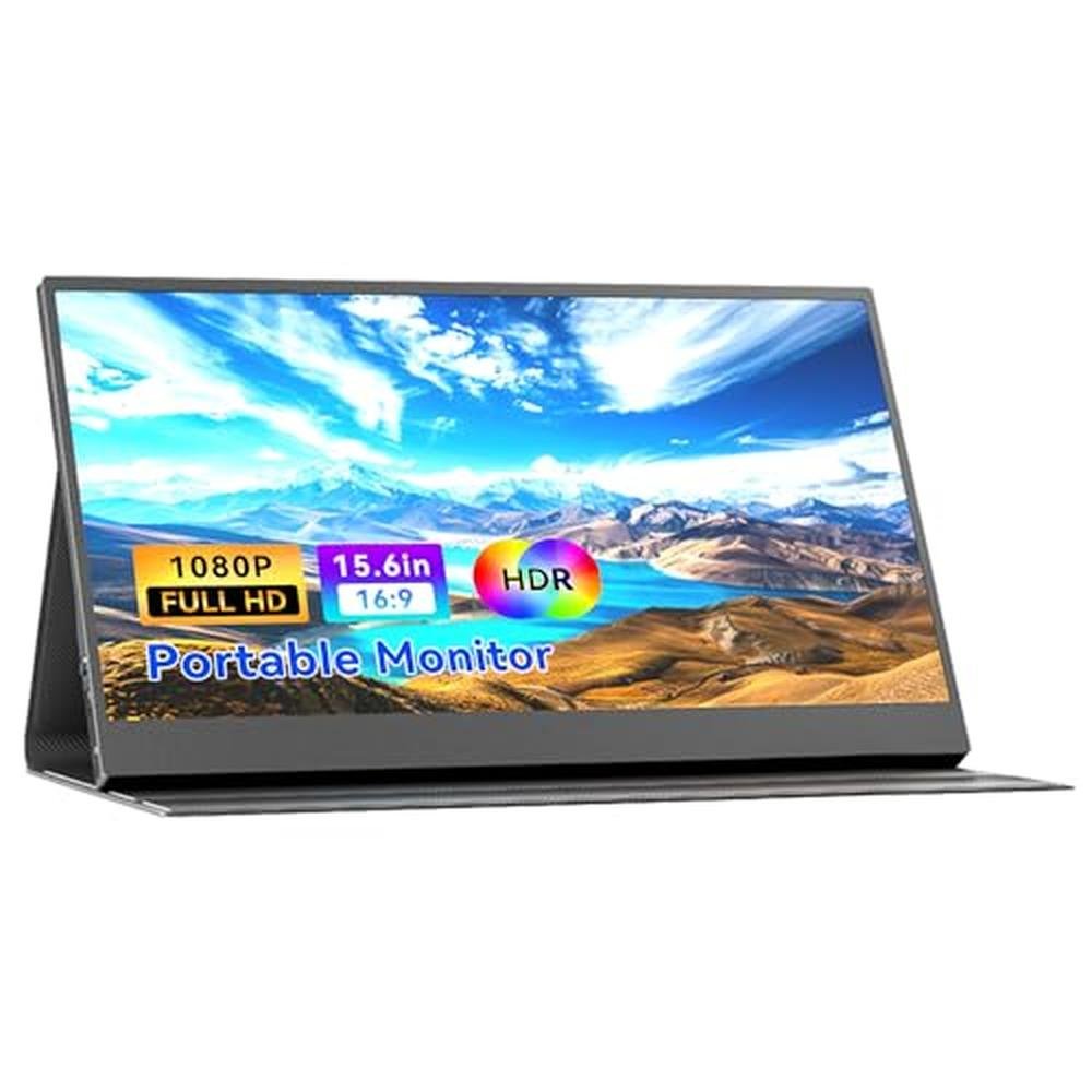 Monitor Zefcs: ZefcS Portable Monitor 15.6 inch FHD 1080P – Front View