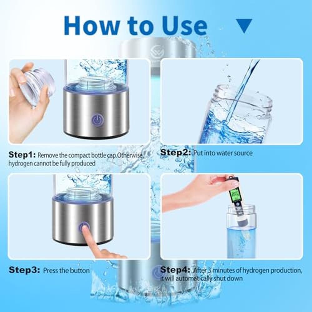 Hydrogen Water Bottle Generator – Packaging