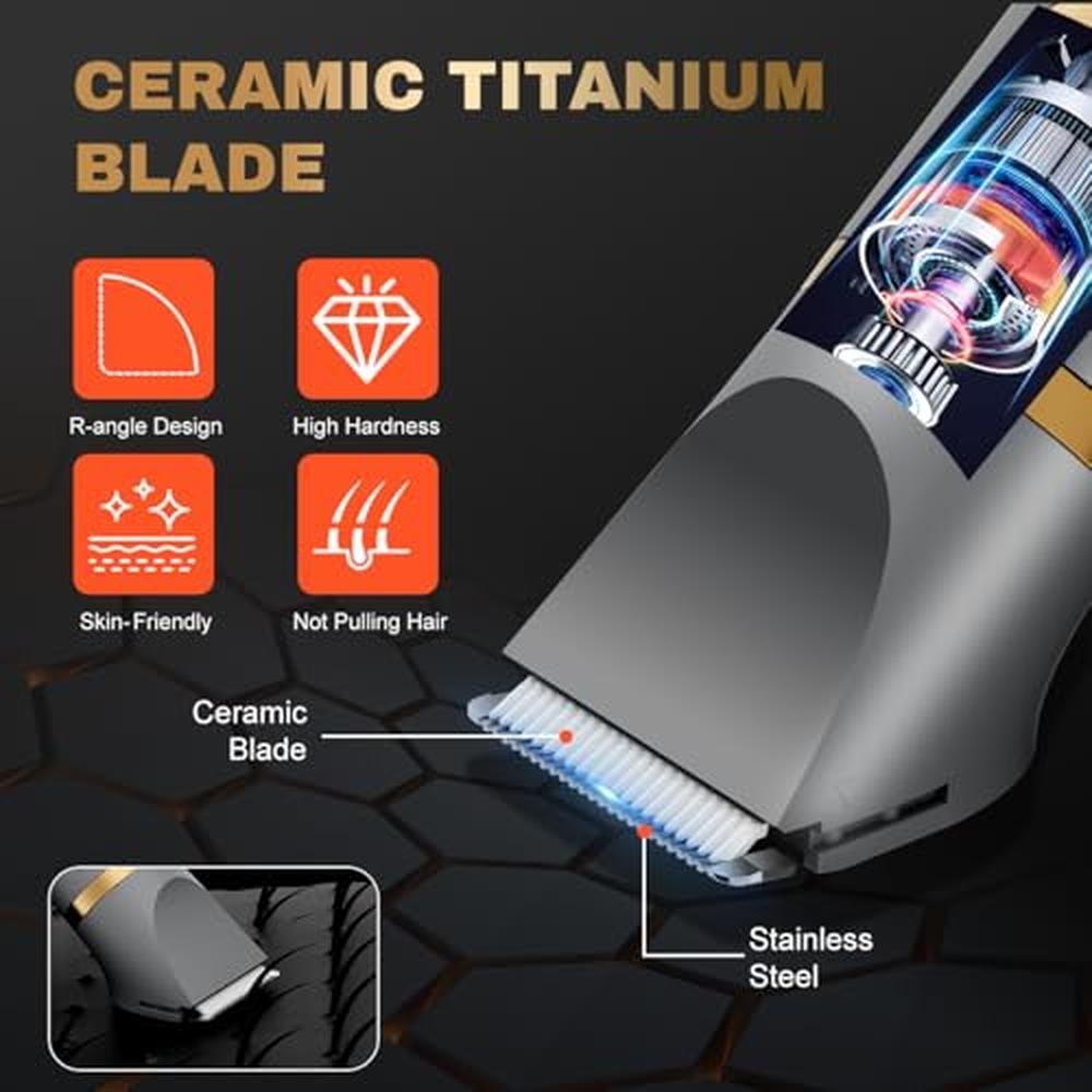 High-End Shaver Zivelier Ball Shaver for Men – Side View