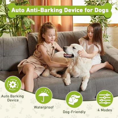 Barking Dog: PUBAMALL Dog Barking Deterrent Devices Anti – Side View
