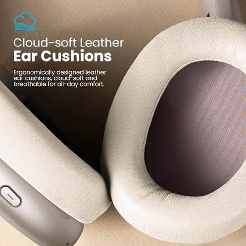 High-End Wireless Noise Canceling Headphones – Close-up Detail