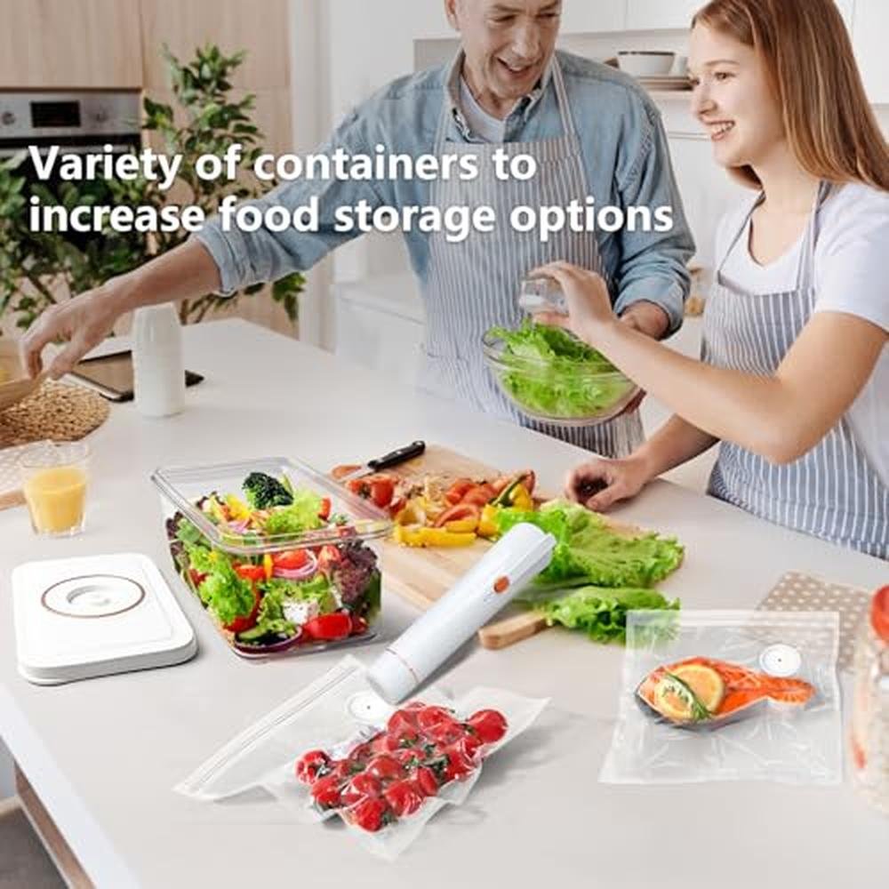 Vacuum Sealer: Vixino Compact Handheld Vac Seal Machine – Close-up Detail