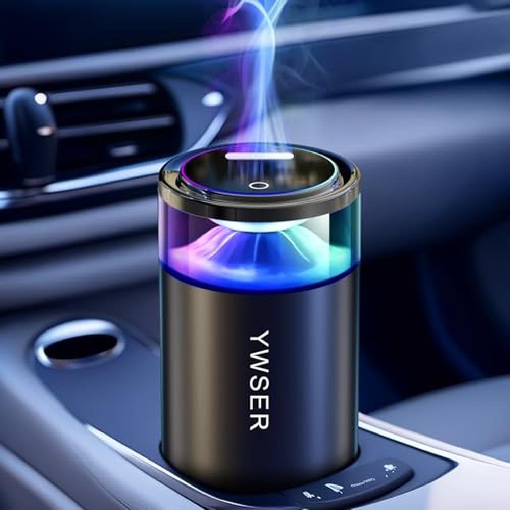 Long Lasting Car Air Freshener Diffuser with 8 Ambient – Front View