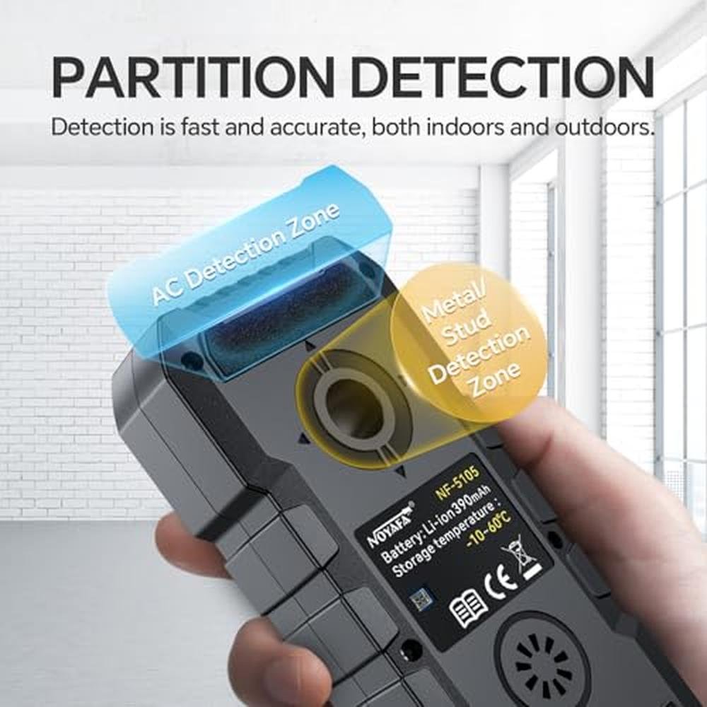 Stud Finder: GOTMEET Rechargeable Wall Scanner with – Packaging