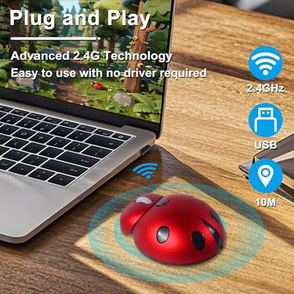 Wireless Mouse for Laptop: PC – Close-up Detail
