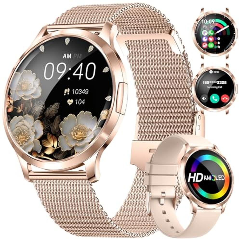 Smart Watch: DREMAC 1.32'' Amoled Curved Display – Front View