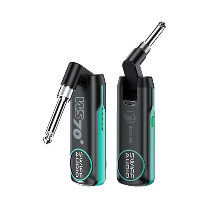 Guitar Transmitter: Wireless Guitar System Rechargeable – Front View