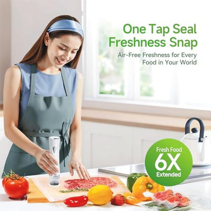 Vacuum Sealer: Fiyxlop Handheld Premium Vacuum Sealer for – Side View