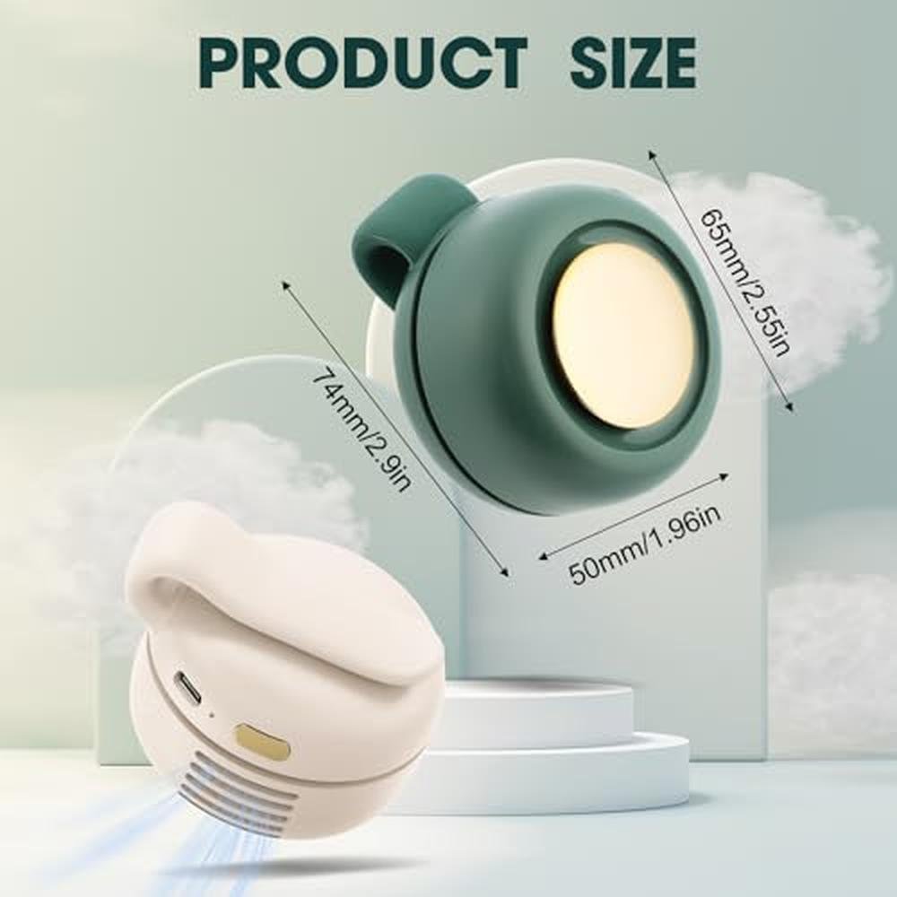 Fan Travel: Enterlent Portable Silent Mini Bladeless – Side View