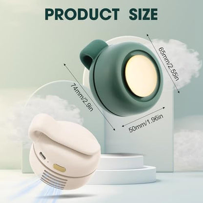 Fan Travel: Enterlent Portable Silent Mini Bladeless – Side View