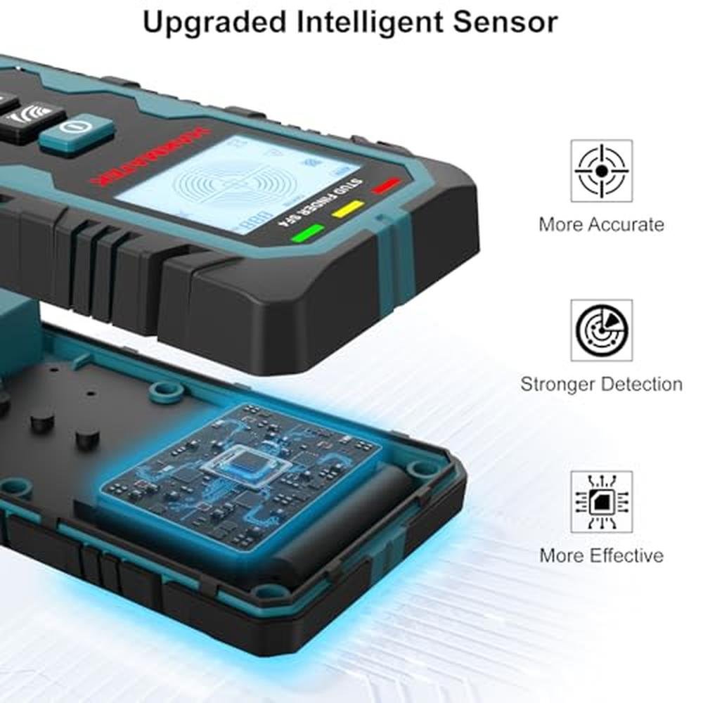 Stud Finder: HANMATEK 5-in-1 Multifunction Wall Scanner – In Use
