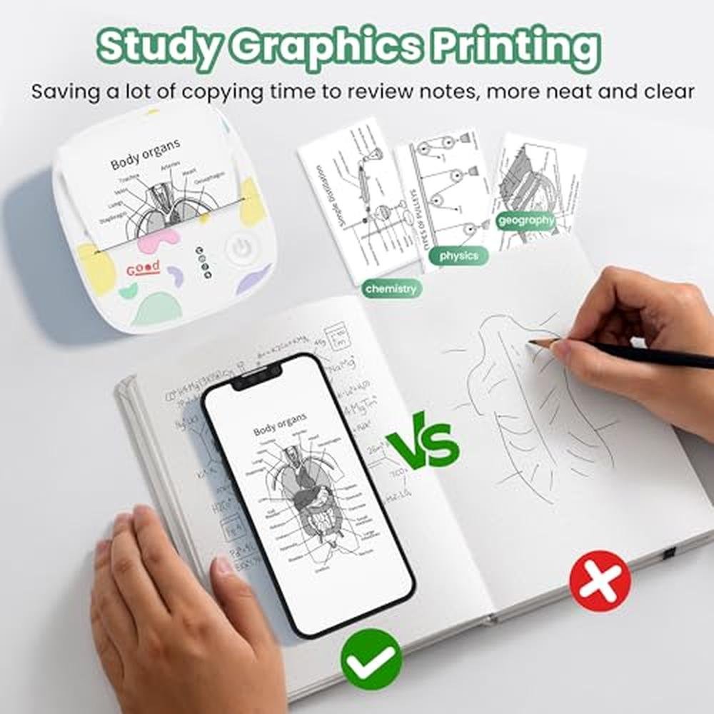 Printer Xengro: XenGro Mini Portable Sticker Printer – In Use