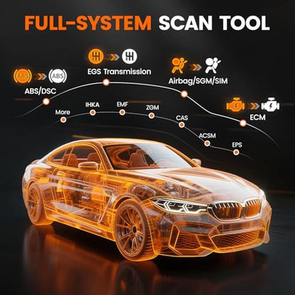 BMW Scanner: ANCEL BM700 PRO Fit for BMW Battery – Close-up Detail