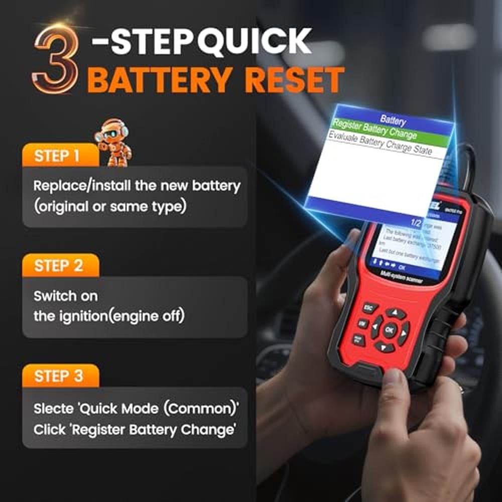 BMW Scanner: ANCEL BM700 PRO Fit for BMW Battery – Packaging