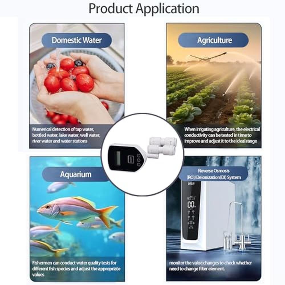 TDS Meter for Water: Cinojaze Model A – Packaging