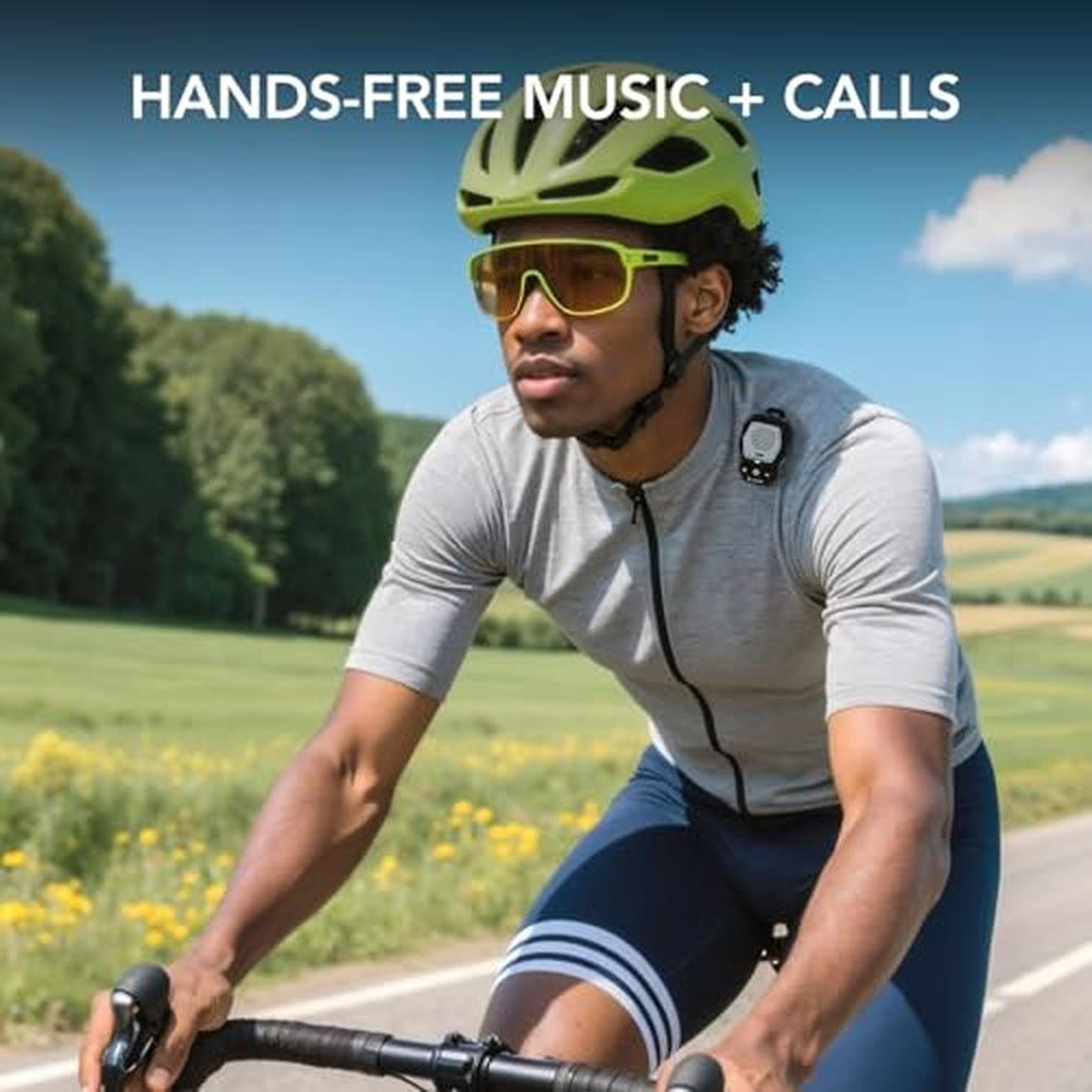 Speaker Clip: MFish Wearable Bluetooth Speaker Clip-On – Side View