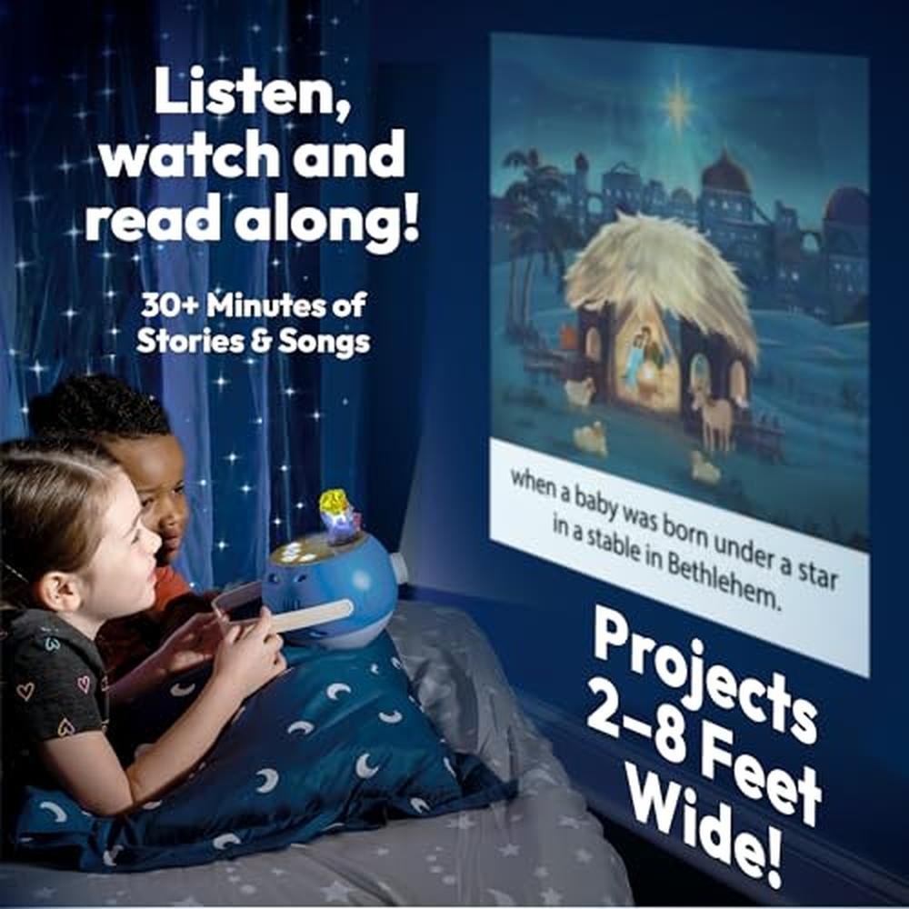 StoryTime Kids: Luna Book Projector – Side View