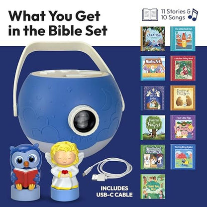 StoryTime Kids: Luna Book Projector – Close-up Detail