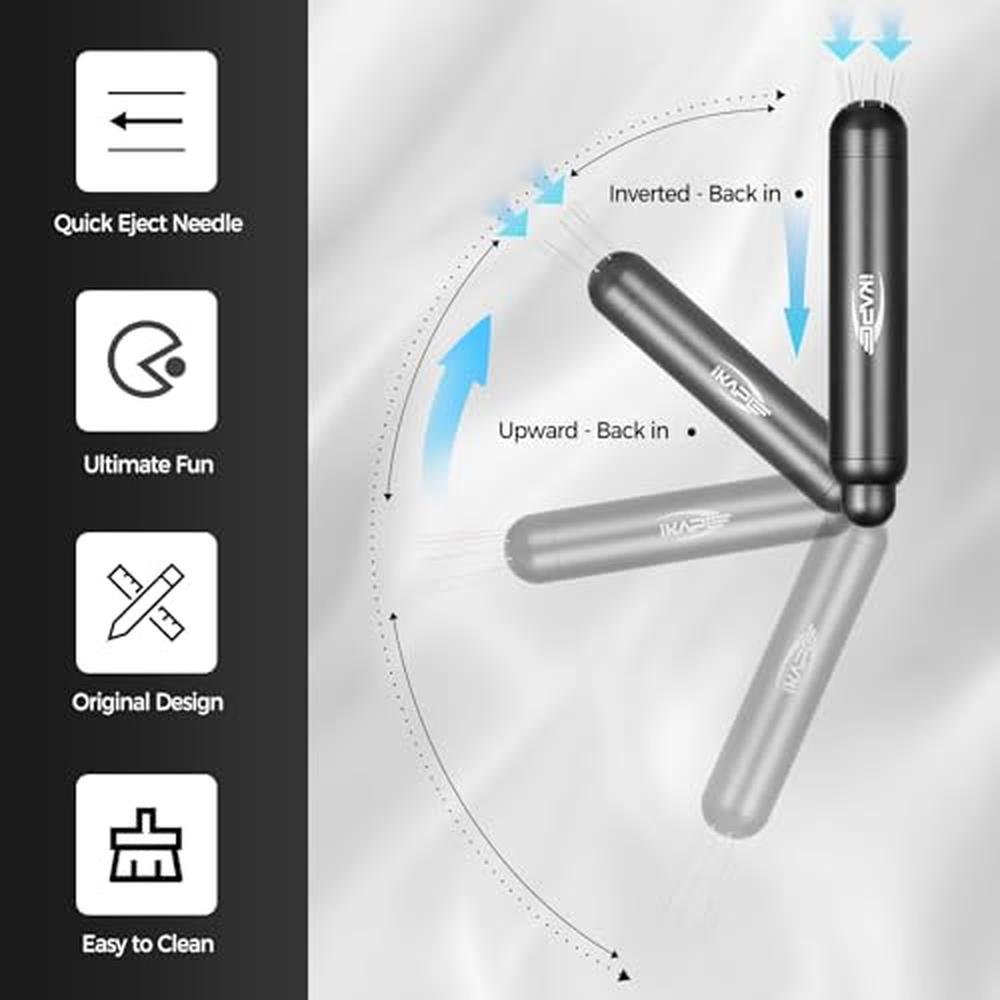 Premium Coffee Tools: IKAPE Retractable Coffee WDT Tool – Close-up Detail