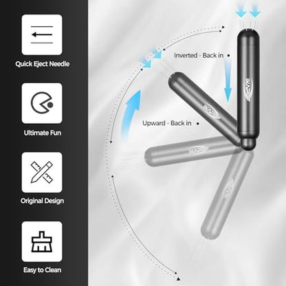 Premium Coffee Tools: IKAPE Retractable Coffee WDT Tool – Close-up Detail