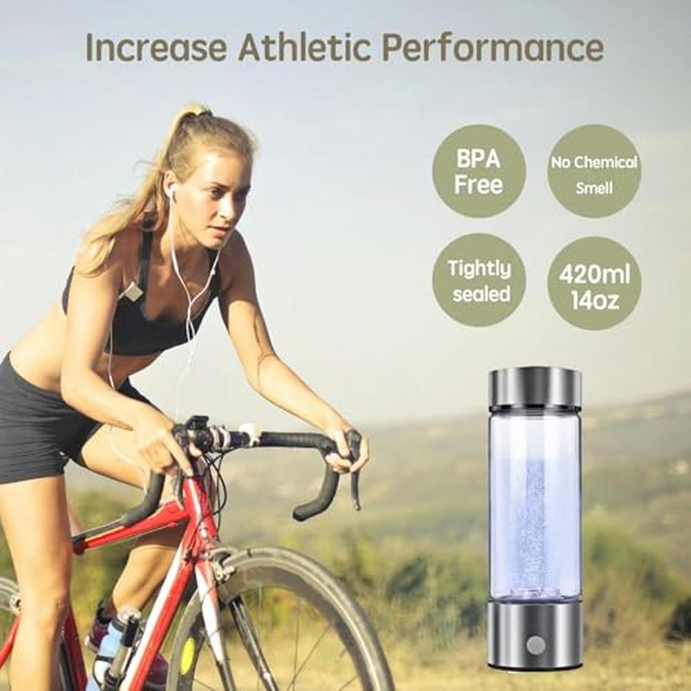 Hydrogen Water Bottle: Hydrogen Rich Water Maker with SPE – Packaging