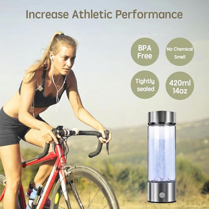 Hydrogen Water Bottle: Hydrogen Rich Water Maker with SPE – Packaging