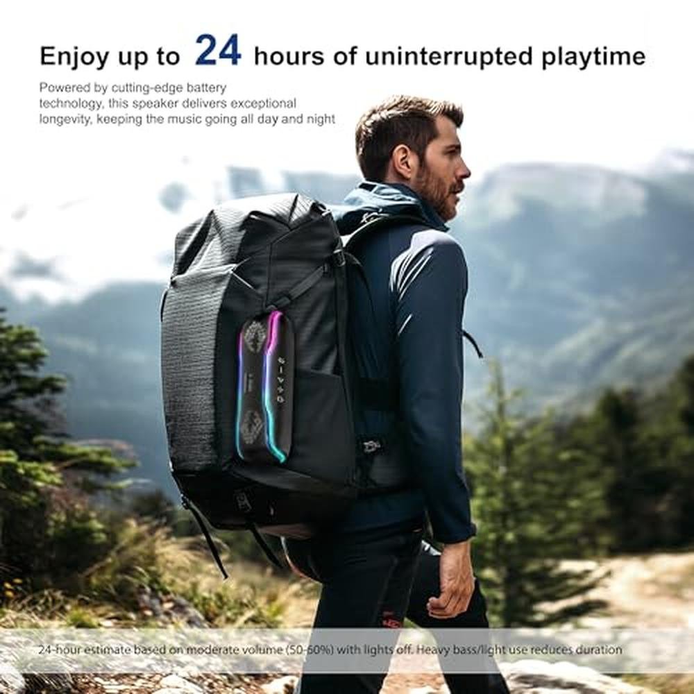 NSY Speaker: NSY Audio IPX7 Waterproof Bluetooth Speaker – In Use