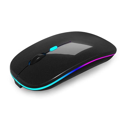 Wireless Bluetooth Mouse: AikoKok Rechargeable Laptop Mice – Front View