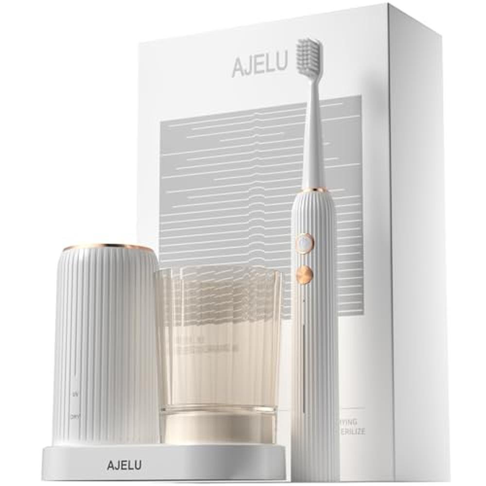 Sonic Electric Toothbrush Set – Front View