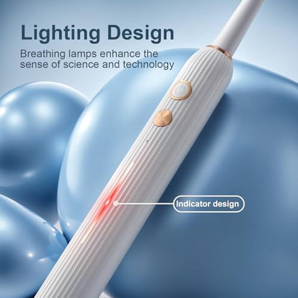 Sonic Electric Toothbrush Set – Close-up Detail