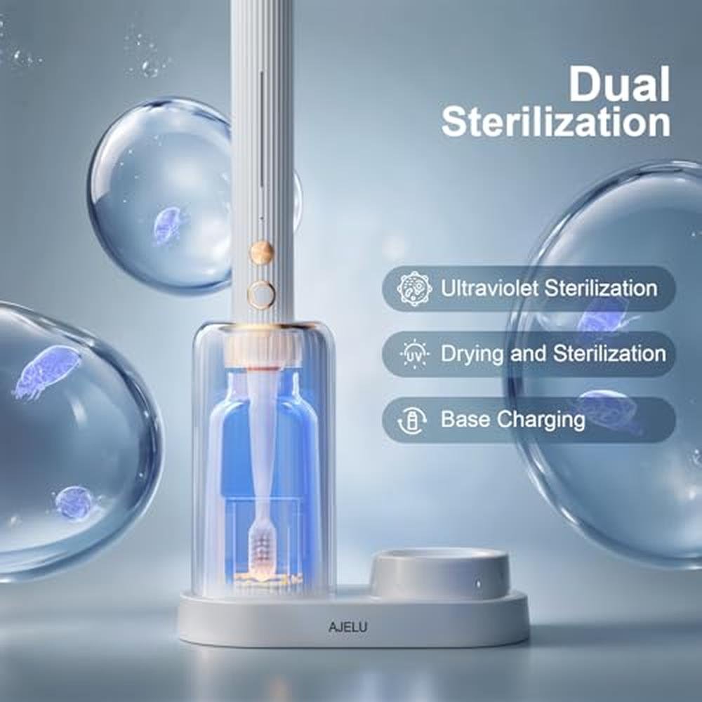 Sonic Electric Toothbrush Set – In Use