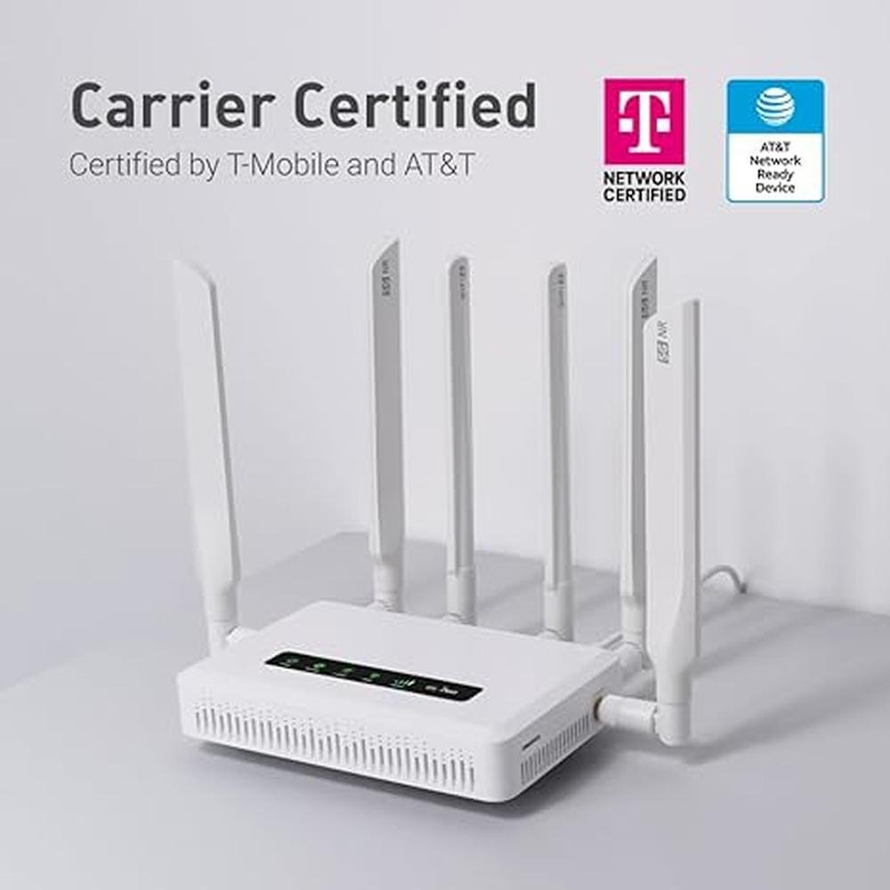 Inet Router: GL.iNet GL-BE3600 Slate 7 Portable Travel – Close-up Detail